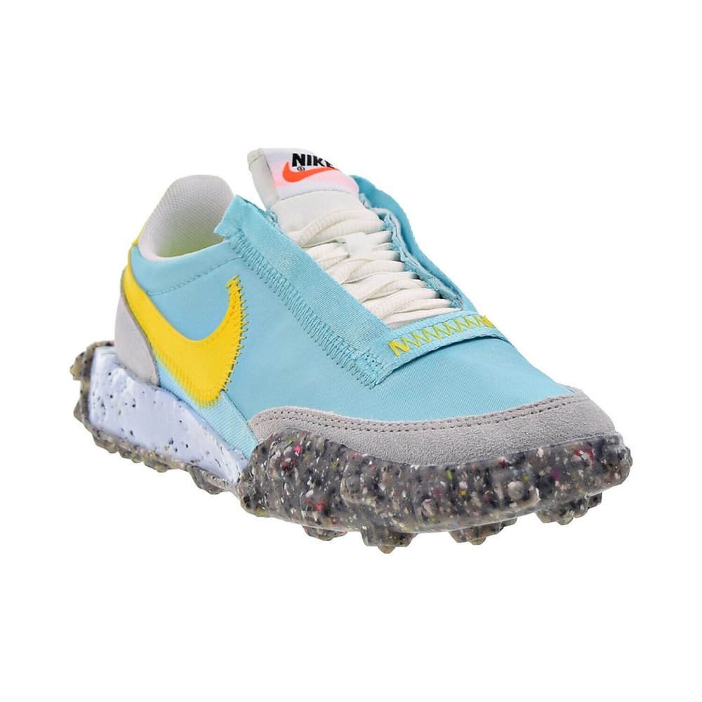 Nike Waffle Racer Crater Women's Sneaker Shoe Limited Edition Blue CT1983-400 - Picture 3 of 15